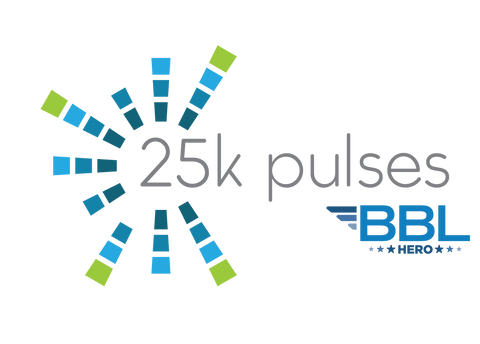 25,000 pulses for BBL HERO Pulse program