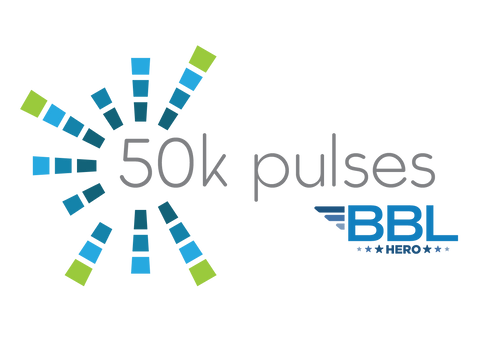 50,000 pulses for BBL HERO Pulse program